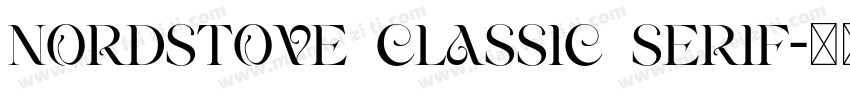 Nordstove Classic Serif字体转换
